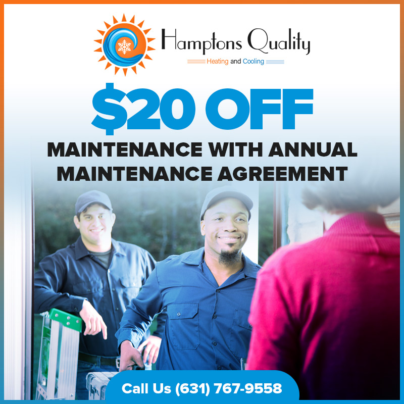 $20 off Maintenance with Annual Maintenance Agreement