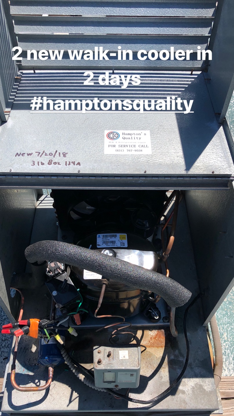 Refrigeration Services Montauk, NY Hampton's Quality Heating & Cooling